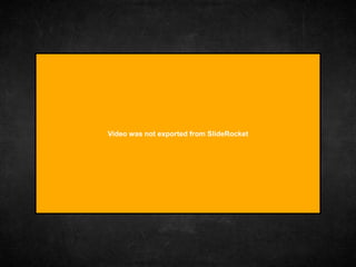 Video was not exported from SlideRocket
 