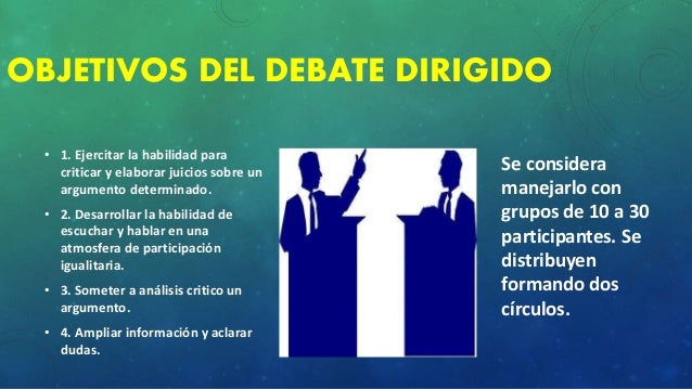 Debate dirigido