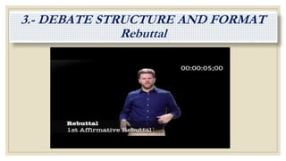 Rebuddle Debate for students and feedback final | PPTX