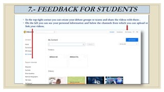Debate for students and feedback final