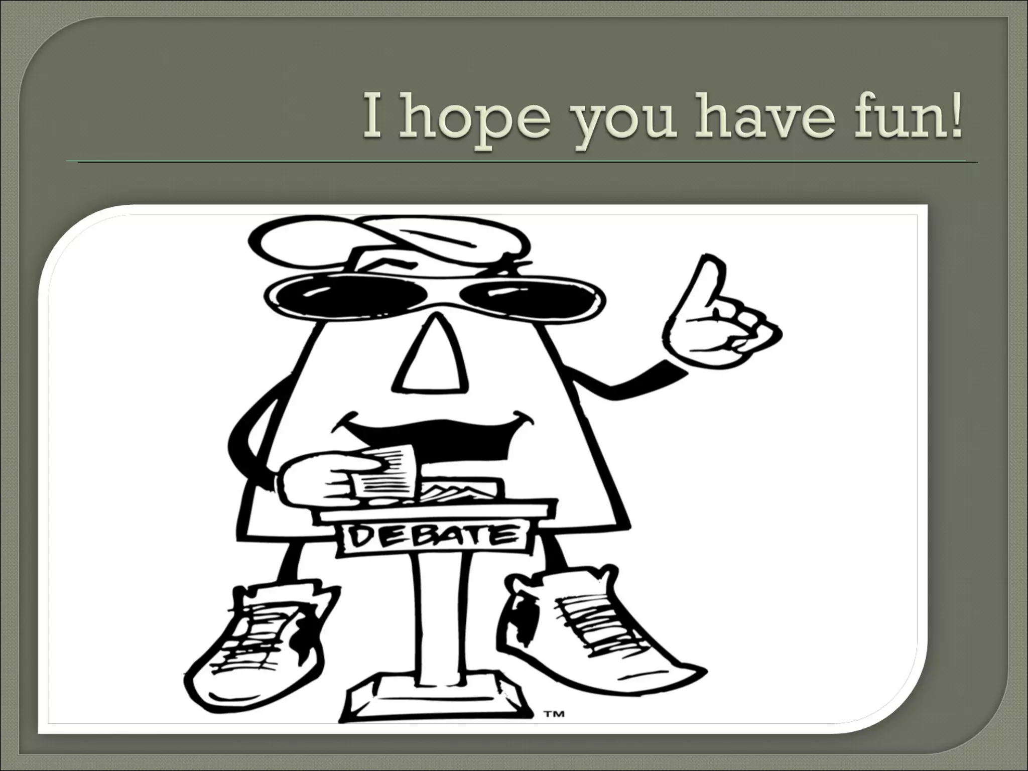 Presentation on Debate | PPT