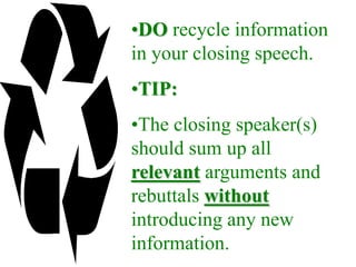 Using examples helps illustrate your position, and uses an argument of precedence