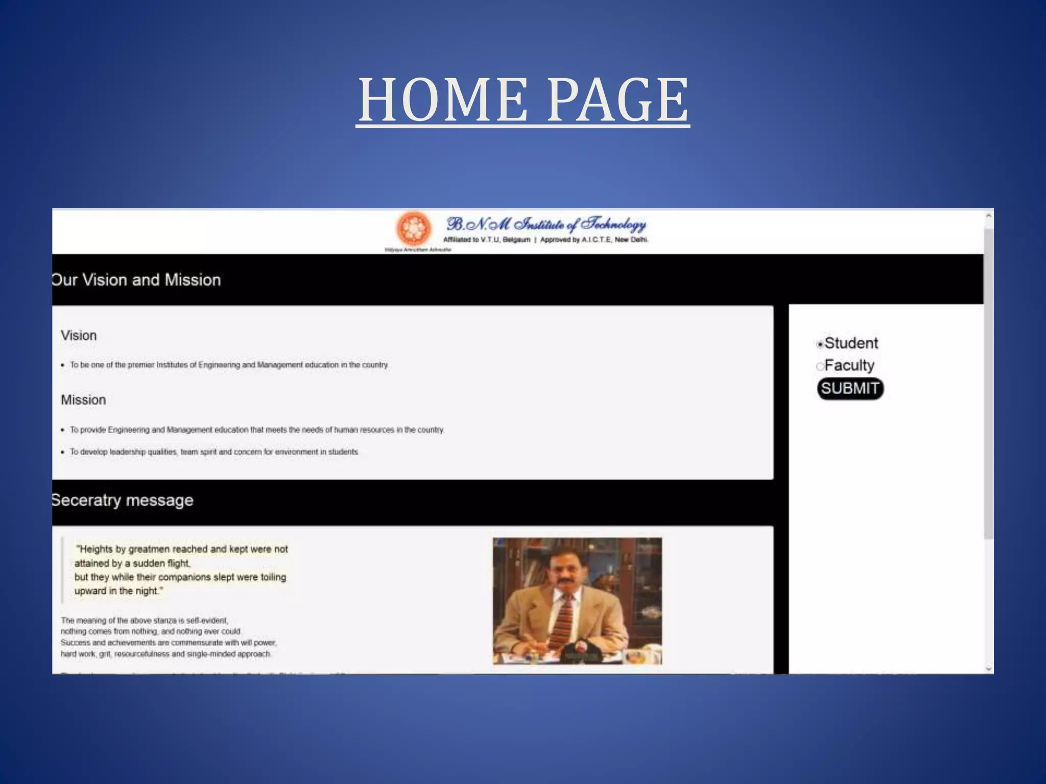 HOME PAGE
 