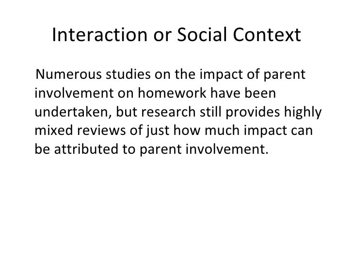 Dissertation questions parental involvement