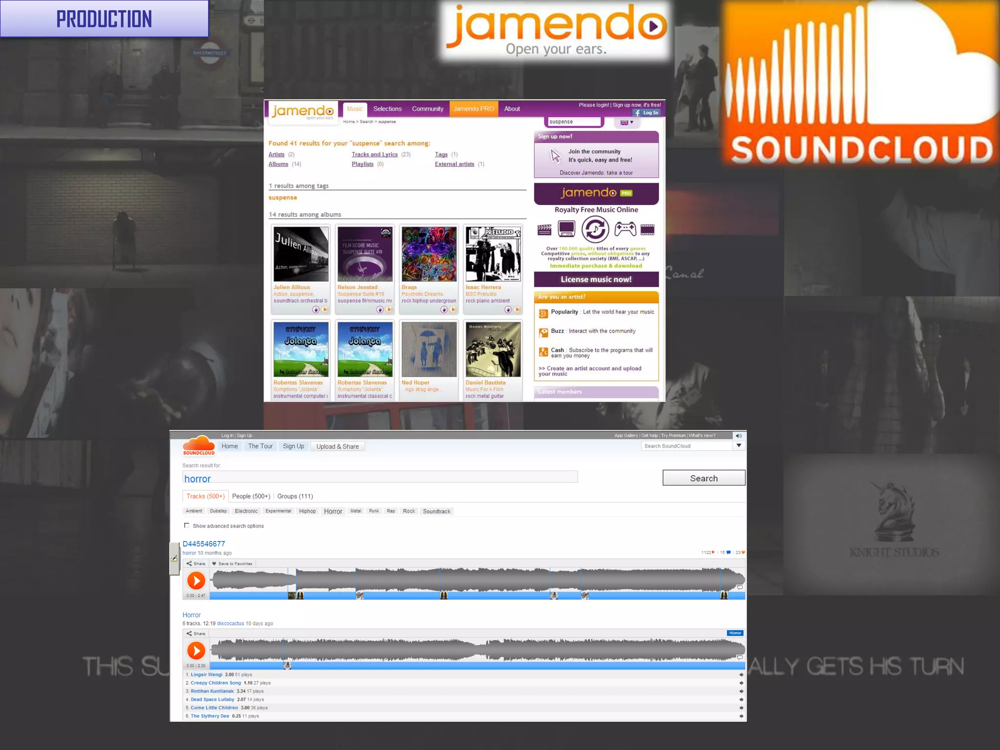 PRODUCTION

        Embedding video/music or other features onto your powerpoint or at
        least having these ready to reference in your presentation shows an
        excellent use of digital tech/ict.

        This is particularly important for Q1 (codes and conventions).




             • Debbie Onyemelukwe

         Add use of blog and embed music samples from soundcloud
 
