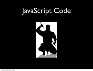 JavaScript Code




Wednesday, October 6, 2010
 