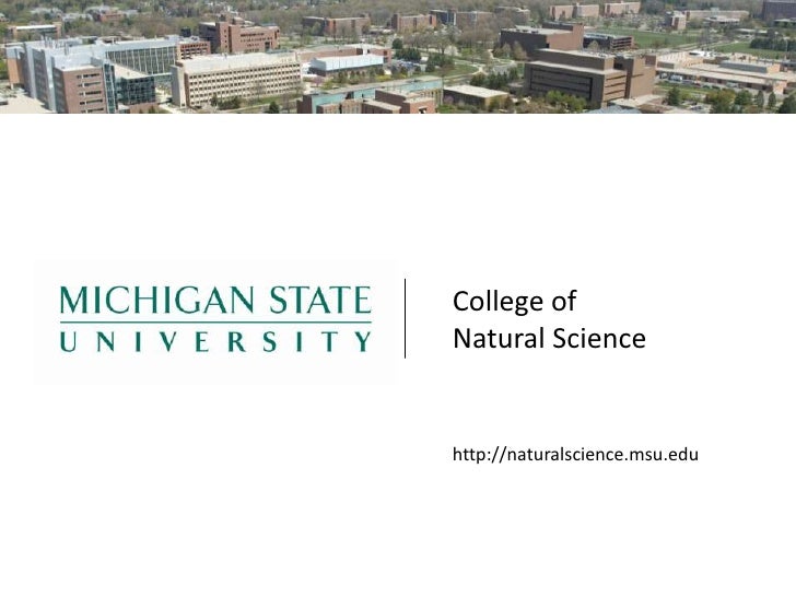 Undergraduate Support Program Natural Science Msu Undergraduate Support Program Natural Science Msu