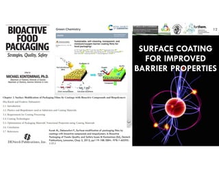 cold plasma on bio-based packaging films | PDF | Chemistry | Science