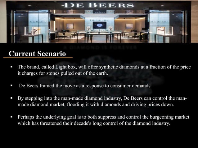 De beer's diamond dilemma case study | PPT