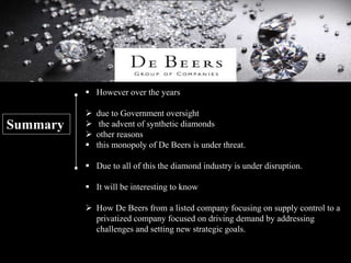 Case of de Beers, PDF, Diamond