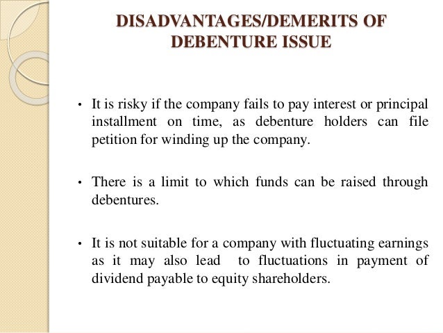 Debenture Debenture