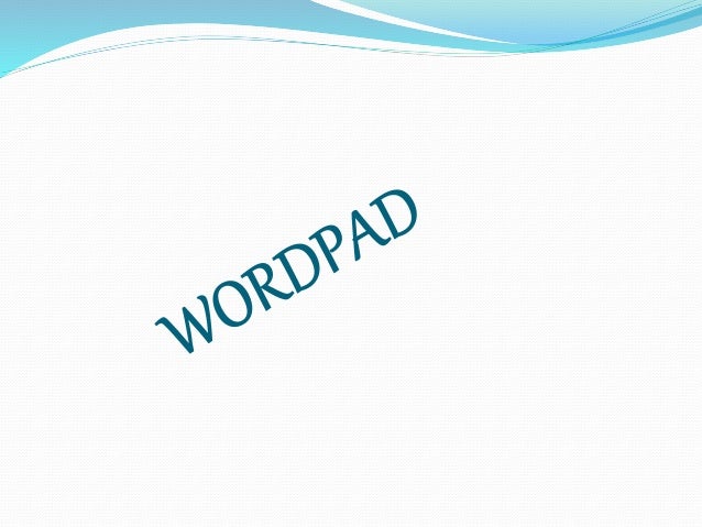 WORDPAD