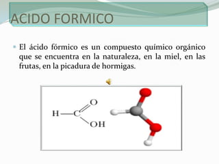 Acido Láctico CH3-CHOHCOOH