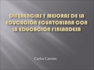 Carlos Carrión  