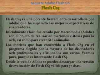 Deber de flash erika pilay
