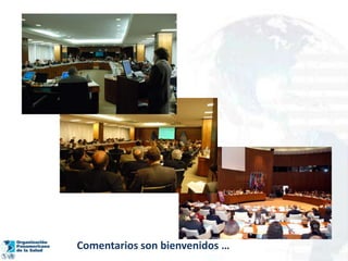 Comentarios son bienvenidos …