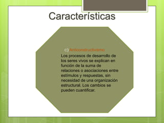 Esquema Objeto / realidad(Activo)Sujeto cognoscente(Reactivo)estímulorespuesta