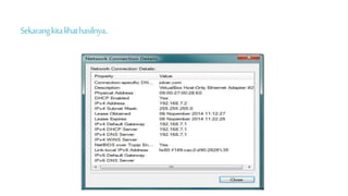 Sekarang kita lihat hasilnya.. 
 