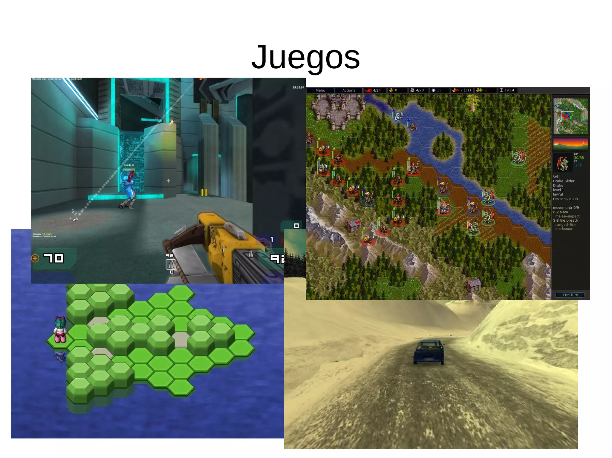 Juegos
 