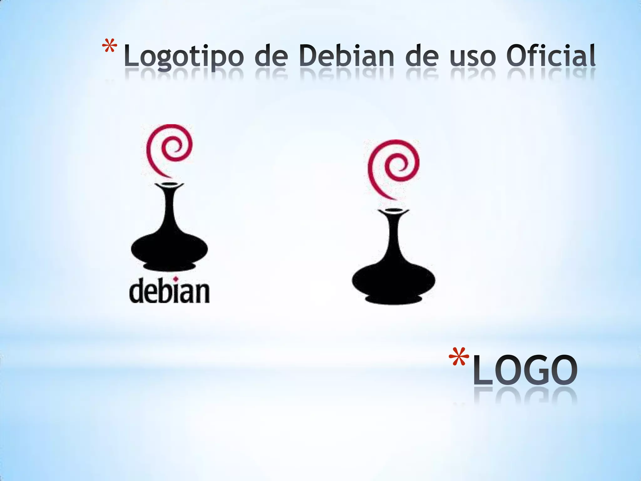 Logotipo de Debian de uso Oficial LOGO 