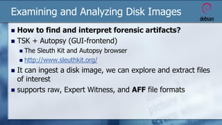 Debian Linux as a Forensic Workstation | PDF