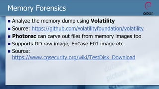 Debian Linux as a Forensic Workstation | PDF