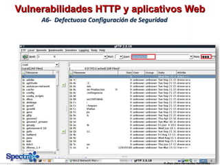 Vulnerabilidades HTTP y aplicativos WebVulnerabilidades HTTP y aplicativos Web
© Jhon Jairo Hernández Hernández
 