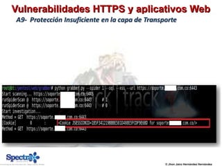 Vulnerabilidades HTTPS y aplicativos WebVulnerabilidades HTTPS y aplicativos Web
© Jhon Jairo Hernández Hernández
 