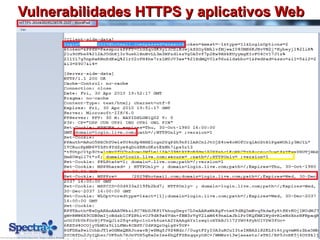 Vulnerabilidades HTTPS y aplicativos WebVulnerabilidades HTTPS y aplicativos Web
 