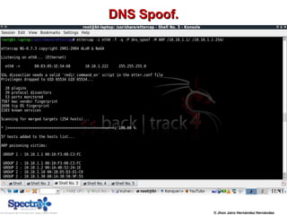 DNS Spoof.DNS Spoof.
© Jhon Jairo Hernández Hernández
 