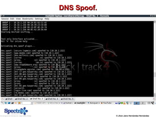 DNS Spoof.DNS Spoof.
© Jhon Jairo Hernández Hernández
 