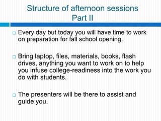 So you can know you are doing everything you can to help your students be prepared for life and to succeed in    whatever they undertake.