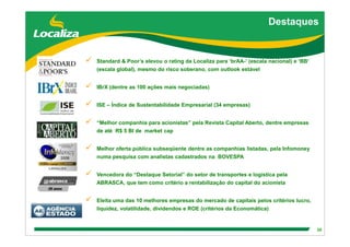 DebêNtures Roadshow(Brgaap)