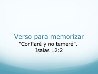 Podemos ser como Débora
Podemos ser valientes y obedecer
a Dios como hizo Débora.
¡El Señor nos ayudará!
 