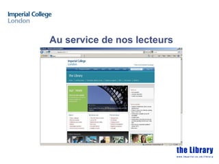 Au service de nos lecteurs
 