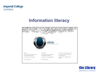 Information literacy
 