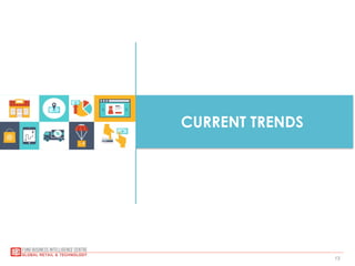 13
CURRENT TRENDS
 