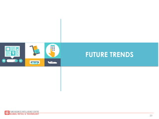 23
FUTURE TRENDS
 