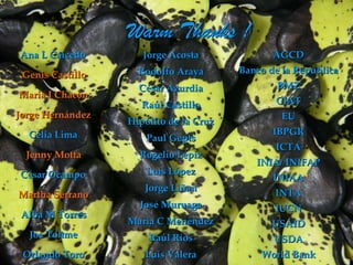 Discovery of the wild progenitor of Lima bean: a contribution  to local communities, phylogeographers and climatologist