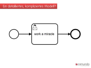 Ein detailliertes, kompliziertes Modell?
 