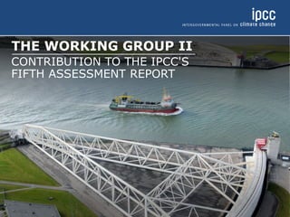 THE WORKING GROUP II
CONTRIBUTION TO THE IPCC'S
FIFTH ASSESSMENT REPORT
 
