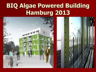BIQ Algae Powered Building
Hamburg 2013
 