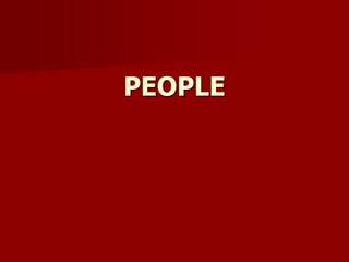 PEOPLE
 