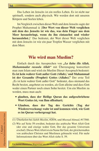De brief illustrated guide to understanding islam