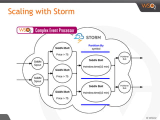 Scaling with Storm
 