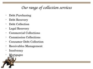 Commission Collection Debt collection | PPT