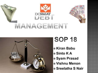  Kiran Babu
 Sinto K A
 Syam Prasad
 Vishnu Menon
 Sreelatha S Nair
SOP 18, MBA 11-13 B
 