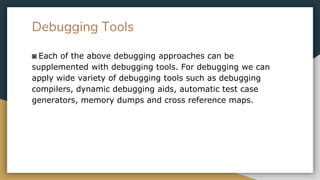Debugging- bajju.pptx