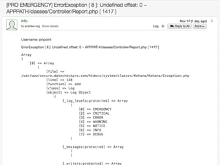 Debugging in PHP | PDF