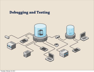 Debugging and Testing




Thursday, February 16, 2012
 